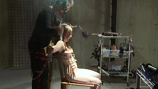 Leila Hazlett & Eric X Bound Spread Fucking Machine Climax