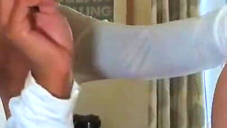 Devon Breeze gets fucked hard by Sarah's strap-on