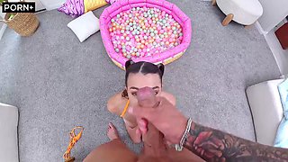 Petite Fuck Doll Enjoys Playing With Balls ft. Summer Renee by PORN+: Porn