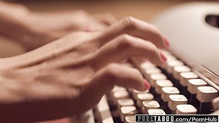 Flirtatious Derrick and Jill's small tits sex
