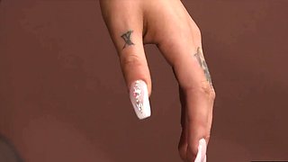 Office stockings watcher asking for solo