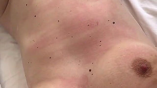 Belly Spanking, Face and Tits Slapping