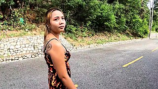 Big ass Thai MILF amateur GF fucked hard