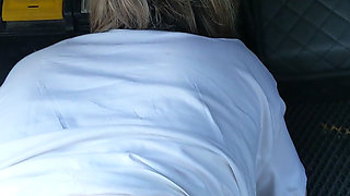 Squirting in the Car