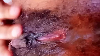 Big wet pussy with biggest clit ever