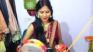 first time, my son-in-law fucked me in front of my stepdaughter's pussy in doggy style Beautyful Threesome Sex In HindiAudio