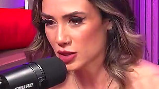 Young Latina with Perfect Body and Curly Hair Giving Dirty Talk