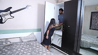Indian Hot Porn Devar and Bhabhi Boobs Milk Imbibe Video
