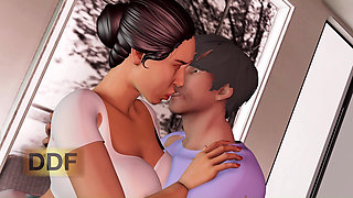 S4_ep_04 Desi Widow Savita's Bhabhi Pussy Use by Devar