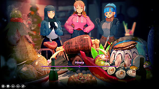 My Hentai Fantasy - Christmas Special - The Naked Bodies of Hinata, Nami and Bulma