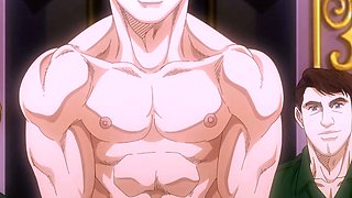 Bara dads rimmed and pounded in front of their army - Hentai
