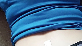 He Pushed My Thong Aside and Shoved It up My Ass, Because My Rich Moans Provoked Him