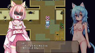 #1 [Etlange in the City of Destruction] First hand naked! Everyone is cute! Puzzle eroge! Live commentary part1