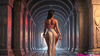 Temple Lust - AI Futanari Animation from Vyrisa