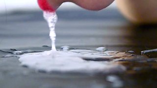 Kinky Amateur MILF Gives Blowjob and Swallows Cum