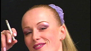 Sharon Wild of Naked Girls Smoking