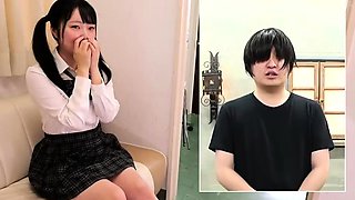 Amateur teen Blowjob with hardcore drilling