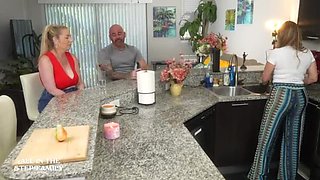 Stepsister Secures Desired Intimacy with Stepbrother in AITSFS1E13 Scene 3/3: Blowjob, Amateur, Lingerie, Handjob, Blonde, Doggystyle, Missionary, Big Booty, Riding, White Girl, Big Natural T