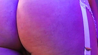 Petite Slave Mila Offers Herself for a Spanking From Tall, Commanding Mistress Envy
