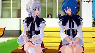 Koneko Sex on the Train - Dxd Ntr Madness Series