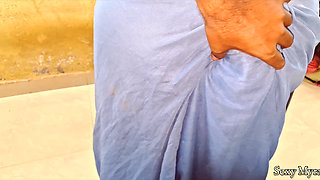 Part 2 - Indian hot Mami suprise blowjob and fucking