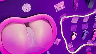 Sexy Asian Woman Moans Loudly with Pleasure in Chains - Glory Hole