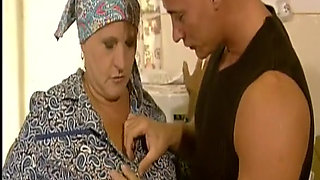 Blonde Mature German Housewife with Naturals Gets Fisted and Fucked
