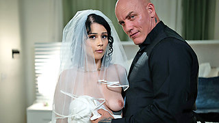 Newlywed bride and strange family ritual