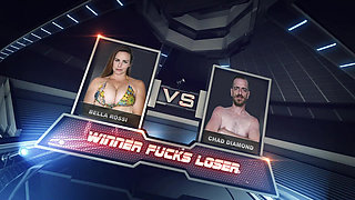 Bella Rossi Vs Chad Diamond Mixed Wrestling