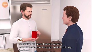 A Perfect Marriage #8 Chris and Anne chat while in bed.