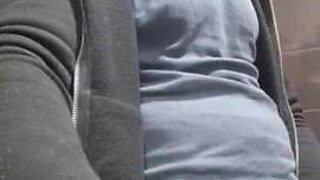 Ajx he masturbates in the bathroom and calls his wife: Handjob, Fansly  Cumshot Porn