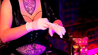 Miss Alessa Milano Anal Slave Fucking, Pegging, Finger Sucking on the Gynchair by German Mistress Part 1