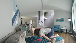 Fucking on the Huge Living Room Couch