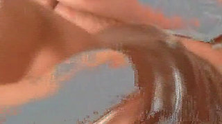 Glass Toy Stretches My Gaping Ass Then Sloppy ATM Lick