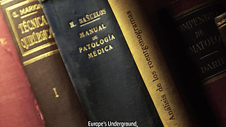 Staghomme - Cabal henchman Nik Fros gives Bastian Karim sensual rimjob