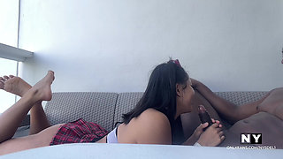 This is what I have to do for my teacher to approve the subject -amateur couple- nysdel