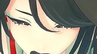 Genhin Impact - Xianyun Craves Big Black Cock After Getting Bored of Average Dick - 3D Hentai Animation