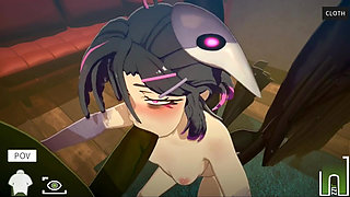 Orc Massage - Ava the Harpy Sex Scene - Hentai Game 3D Animation