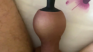 Extreme cock pumping porn