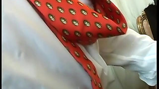 Old Lecherous Has Only Sex on His Mind During a Job Interview with a Big-breasted Applicant