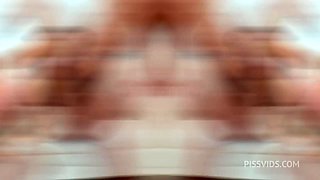 2 monster cocks break LUNITA GALACTICA's ass