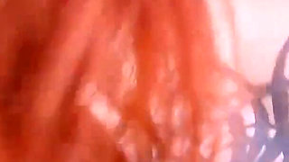 Spanked and Came in the Throat of a Squirting Redheaded Cutie Doll