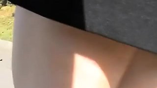 Upskirt (faux) Hunters Voy07 11