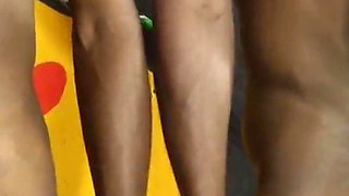 Foursome with Two Hot Nigerian Girls