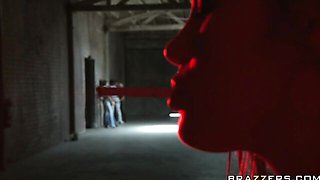Lissome Angelina Valentine's missionary trailer