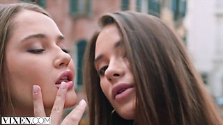 Beauty Alberto and Liya's lingerie scene