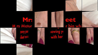 Mrs Mature Feet, Granny Pants and Toy Wank 497
