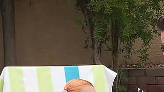 Oiled up Stepdaughter