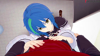 Xenovia and Issei fucks in the bathrooms, Rias finds out - DXD NTR Madness Series