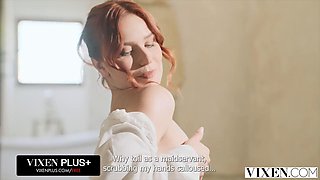 French Redhead Clemence Audiards Tight Pussy Creampie